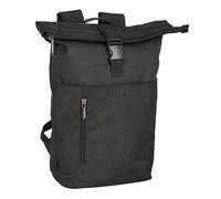 Safta BUSINESS - Mochila con Solapa para Portátil de 15.6", Ideal para Diferentes Edades, Cómoda y Versátil, Calidad y Resistencia, 28x13x42 cm, Color Negro