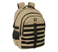 Safta Mochila Camel Cross Doble – Para niños, uso diario, cómoda y resistente, 34x15x46 cm