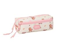 Safta – Portatodo Triple Pequeño Capibara – Estuche infantil 22x6x8.5 cm, cómodo y resistente
