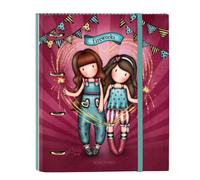 Safta-Carpeta 4 Ani 30Mm C/Recambio Gorjuss Fairground Fireworks 27X32X3,5Cm, Multicolor (522218666)