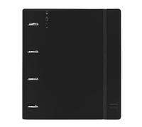 Safta - Carpeblock con 4 Anillas de 35 mm, con Recambio, con 100 Hojas A4, Ideal para Niños de Diferentes Edades, Cómoda y Versátil, Calidad y Resistencia, 27x4x32 cm