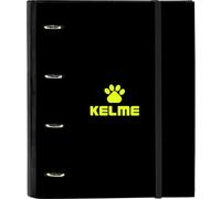 SAFTA CARPETA 4 ANILLAS 35MM CON RECAMBIO KELME "JUNGLE" - Carpeta Anillas Licencia Oficial - Diseño Exclusivo - Ideal para Uso Diario - Material Duradero - Compatible con Hojas A4