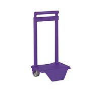 Safta Carro Para Mochilas Escolares, Muy Ligero, Ruedas Resistentes Con Asa extraíble, Diseño Único, Morado, 54, 641087805