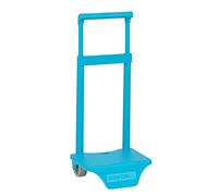 Safta Carro Para Mochilas Escolares, Muy Ligero, Ruedas Resistentes Con Asa extraíble, Diseño Único, Turquesa, 641099805