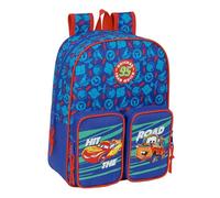 Safta CARS - Mochila Escolar Infantil, Ideal para Niños de Diferentes Edades, Cómoda y Versátil, Calidad y Resistencia, 27x10x33 cm