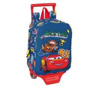 Mochila Escolar CARS Racing, Guardería 28 cm. Con Carro