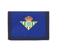 safta Cartera Billetera con Cabecera de Real Betis Balompié, 125x95 mm, Color Azul Marino, Estándar (642294765)