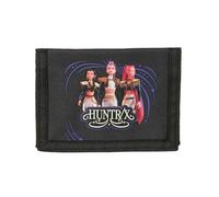 Safta | Cartera Escolar K-Pop Demon Hunters Sound con Solapa y Velcro, Compartimentos Interiores, Bolsillo Monedero con Cremallera, Presentación con Cabecera para Colgar, Medidas 12,5x1x9,5 cm