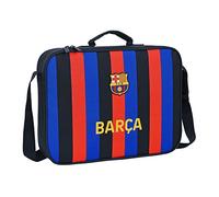 Safta, Cartera Extraescolares de F.C. Barcelona 1ª Equipación 22/23, 380x60x280 mm Unisex niños, Azul marino y granate, Estándar