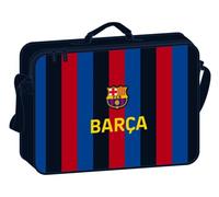 Safta, Cartera Extraescolares de F.C. Barcelona 1ª Equipación 22/23, 380x60x280 mm Unisex niños, Azul marino y granate, Estándar