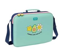 Safta - Cartera Extraescolares Mr. Wonderful Estrella, Bandolera Ajustable con Asa de Mano, Cremallera Principal con Doble Tirador, Fondo Interior Semirrígido Extraíble, Medidas 38x6x28 cm