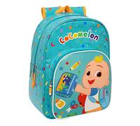 Mochila Infantil Adaptable a Carro Facil Limp. Cocomelon Back To Class 26 x 34 x 11 cm.