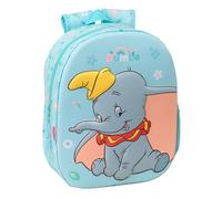 DUMBO - Mochila Escolar, con Diseño 3D, Ideal para Niños de Diferentes Edades, Cómoda y Versátil, Calidad y Resistencia, 27x10x33 cm