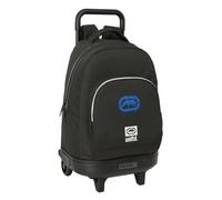 Safta ECKO UNLTD. Worldwide - Mochila Grande con Ruedas, Compacta, Extraíble, Ideal para Niños de Diferentes Edades, Cómoda y Versátil, Calidad y Resistencia, 33x22x45 cm