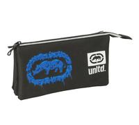 Safta ECKO UNLTD. Worldwide - Portatodo Triple, Estuche Infantil, Estuche Niño,
