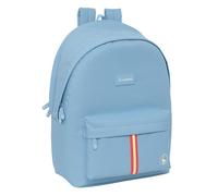 Safta EL GANSO BASICS - Mochila para Portátil 15.6" y USB, Ideal para Jóvenes de Diferentes Edades, Tejido Reciclado, Cómoda y Versátil, Calidad y Resistencia, 31x18x44 cm