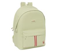 Safta EL GANSO BASICS - Mochila para Portátil 15.6" y USB, Ideal para Jóvenes de Diferentes Edades, Tejido Reciclado, Cómoda y Versátil, Calidad y Resistencia, 31x18x44 cm
