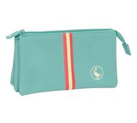 Safta EL Ganso Basics - Portatodo Triple, Estuche Infantil, Estuche Niño, Ideal para Niños en Edad Escolar, Cómodo y Versátil, Calidad y Resistencia, 22x3x12 cm