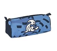 Safta EL NIÑO Bahia - Portatodo con cremallera y compartimiento, Estuche Infantil, Estuche Niño, Ideal para Niños de 5 a 14 Años, Cómodo y Versátil, Calidad y Resistencia, 21x7x8 cm, Color Azul