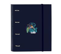 Safta EL NIÑO KOOK - Carpeta 4 Anillas de 35 cm con 100 Hojas A4, Ideal para Niños de Diferentes Edades, Cómoda y Versátil, Calidad y Resistencia, 27x3.5x32 cm