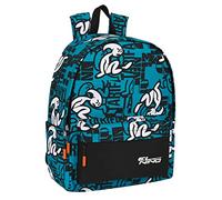 Safta EL NIÑO Ocean - Mochila para Portátil 14.1", Ideal para Jóvenes de Diferentes Edades, Cómoda y Versátil, Calidad y Resistencia, 31x16x40 cm, Color Azul y negro