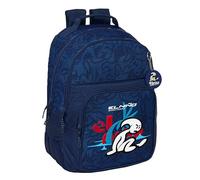 Safta EL NIÑO PARADISE - Mochila Escolar Infantil, Ideal para Niños de Diferentes Edades, Cómoda y Versátil, Calidad y Resistencia, 32x15x42 cm, Color Azul Marino