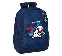 Safta EL NIÑO PARADISE - Mochila Escolar Infantil, Ideal para Niños de Diferentes Edades, Cómoda y Versátil, Calidad y Resistencia, 32x16x44 cm, Color Azul Marino