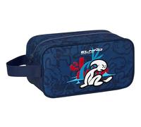 SAFTA EL NIÑO Paradise - Zapatillero Mediano, Multiusos, Portatodo, Deporte, Extraescolares, Fútbol, Cómodo y Versátil, 29x14x15 cm, Color Azul Marino