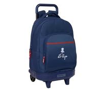 Safta EL PULPO - Mochila Grande con Ruedas, Compacta, Extraíble, Ideal para Niños de Diferentes Edades, Cómoda y Versátil, Calidad y Resistencia, 33x22x45 cm