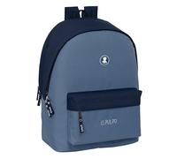 Safta EL PULPO - Mochila para Portátil 15.6" y USB, Ideal para Jóvenes de Diferentes Edades, Tejido Reciclado, Cómoda y Versátil, Calidad y Resistencia, 31x18x44 cm