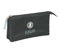 Safta EL Pulpo - Portatodo Triple, Estuche Infantil, Estuche Niño, Ideal para Niños en Edad Escolar, Cómodo y Versátil, Calidad y Resistencia, 22x3x12 cm