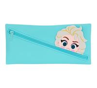 Safta Elsa - Portatodo Caritas, Estuche Infantil, Estuche Niño, Ideal para Niños en Edad Escolar, Cómodo y Versátil, Calidad y Resistencia, 22x1x11 cm, Color Azul Claro