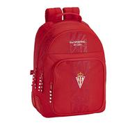 Safta Equipaje Niños Unisex, Sporting Rojo, L