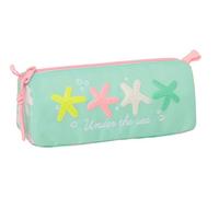 Safta ESTRELLAS - Portatodo con cremallera y compartimiento, Estuche Infantil, Estuche Niño, Ideal para Niños en Edad Escolar, Cómodo y Versátil, Calidad y Resistencia, 21x7x8 cm
