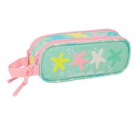 Safta ESTRELLAS - Portatodo Doble Niño, Estuche Infantil, Estuche Niño, Ideal para Niños en Edad Escolar, Cómodo y Versátil, Calidad y Resistencia, 21x6x8 cm