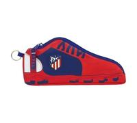 SAFTA Estuche Escolar de Atlético Kids' Luggage, Unisex-Child, Atco. de Madrid Neptuno, 240x20x100mm