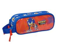 Safta - Estuche Escolar Doble Sonic Prime