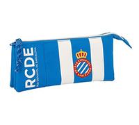 Safta Estuche Escolar R.C.D. Espanyol Oficial 220x30x100mm