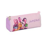 Safta - Estuche Escolar Rectangular K-Pop Demon Hunters Iconic, Portatodo Juvenil con 1 Compartimento y Cremallera, Organizador para Vuelta al Cole, Medidas 21x7x8 cm