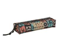 Safta - Estuche Escolar Rectangular Mandalorian & Grogu con Goma Elástica Trasera, 22 cm, Portatodo Tipo Organizador con 1 Compartimento y Cremallera, Medidas 22x7x4 cm