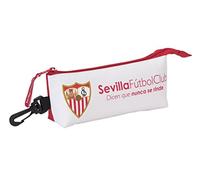 Safta Estuche grande Sevilla F.C. Oficial Triangular Ovalado 200x50x85mm