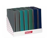 Safta - Expositor de Carpeblock, Resistente, Ligero, Duradero, de gran Calidad, MulticolorGris oscuro