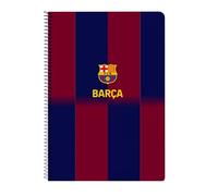 Safta Cuaderno F.C. Barcelona 1ª Equipación 25/26 – Folio 80 hojas, tapas duras, 21.5x1x31 cm