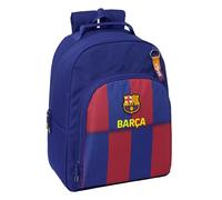 Safta F.C. BARCELONA 1ª EQUIPACIÓN 25/26 - Mochila Escolar Adaptable a Carro, Mochila, Ideal para Niños de Diferentes Edades, Cómoda y Versátil, Calidad y Resistencia, 32x15x42 cm