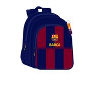 Safta F.C. BARCELONA 1ª EQUIPACIÓN 25/26 - Mochila Escolar Niño, Mochila Infantil, Adaptable a Carro, Ideal para Niños en Edad Escolar, Cómoda y Versátil, Calidad y Resistencia, 32x12x38 cm