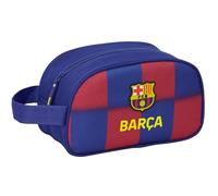 SAFTA F.C. Barcelona 1ª EQUIPACIÓN 25/26 - Neceser Escolar Infantil Mediano con Asa, Neceser Infantil, Adaptable a Carro, Fácil Limpieza, Cómodo y Versátil, Calidad y Resistencia, 26x12x15 cm