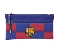 Safta F.C. Barcelona 1ª EQUIPACIÓN 25/26 - Portatodo Doble Cremallera, Estuche Infantil, Estuche Niño, Ideal para Niños en Edad Escolar, Cómodo y Versátil, Calidad y Resistencia, 23x11 cm