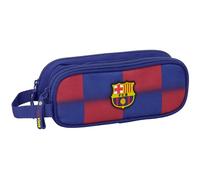 Safta F.C. Barcelona 1ª EQUIPACIÓN 25/26 - Portatodo Doble Niño, Estuche Infantil, Estuche Niño, Ideal para Niños en Edad Escolar, Cómodo y Versátil, Calidad y Resistencia, 21x6x8 cm