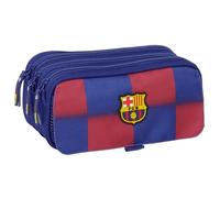 Safta F.C. Barcelona 1ª EQUIPACIÓN 25/26 - Portatodo Triple Big, Estuche Infantil, Estuche Niño, Ideal para Niños en Edad Escolar, Cómodo y Versátil, Calidad y Resistencia, 21.5x8x10 cm