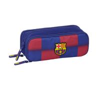 Safta F.C. Barcelona 1ª EQUIPACIÓN 25/26 - Portatodo Triple Desplegable, Estuche Infantil, Estuche Niño, Ideal para Niños en Edad Escolar, Cómodo y Versátil, Calidad y Resistencia, 21x8x8 cm